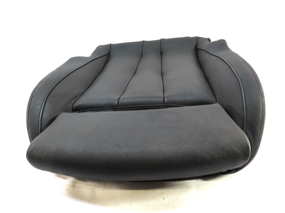 Thumbnail 3: 2013 BMW 640i GRAN COUPE (F06) FRONT RIGHT LOWER SEAT CUSHION w/ HEAT VENT BLACK