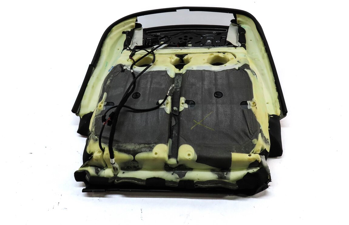 Thumbnail 6: 2013 BMW 640i GRAN COUPE (F06) FRONT RIGHT LOWER SEAT CUSHION w/ HEAT VENT BLACK