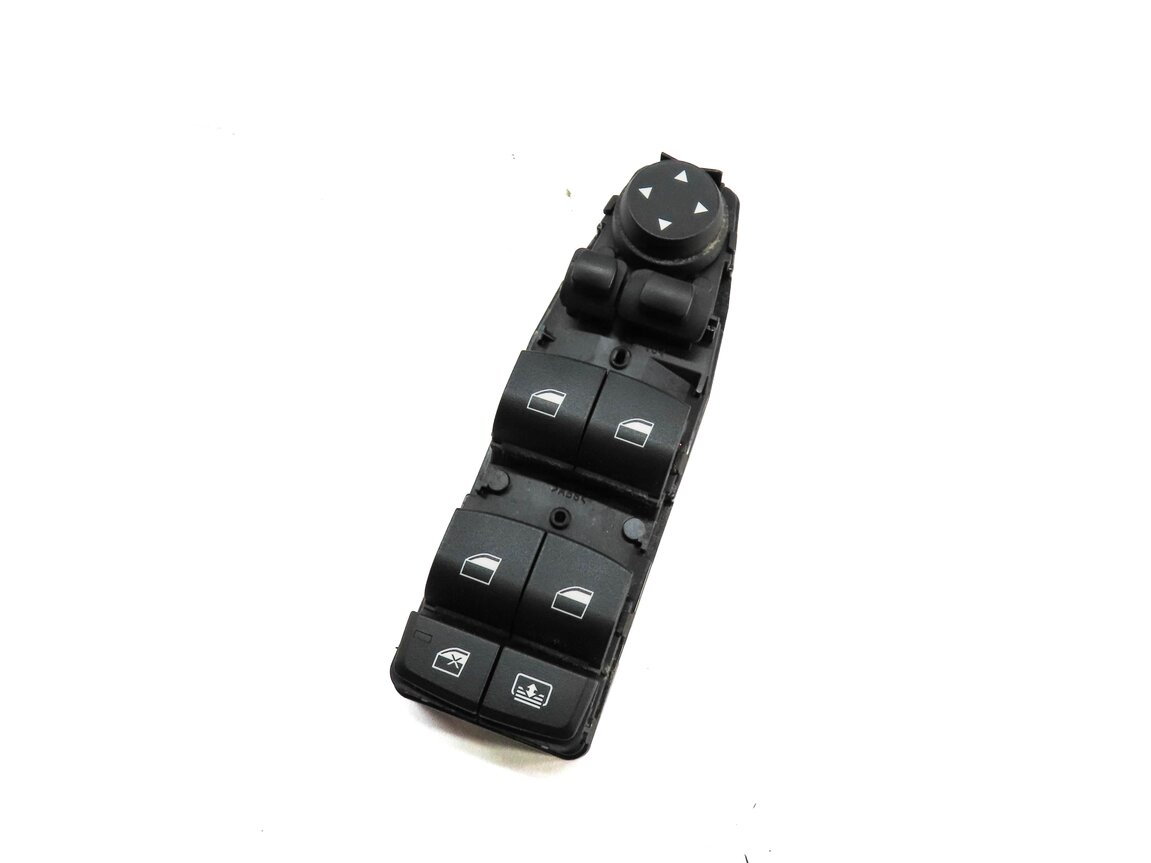 10-19 BMW 5 6 M5 M6 (F06 F10 F12 F13) LEFT DRIVER PFOLD WINDOW SWITCH w/ SHADE