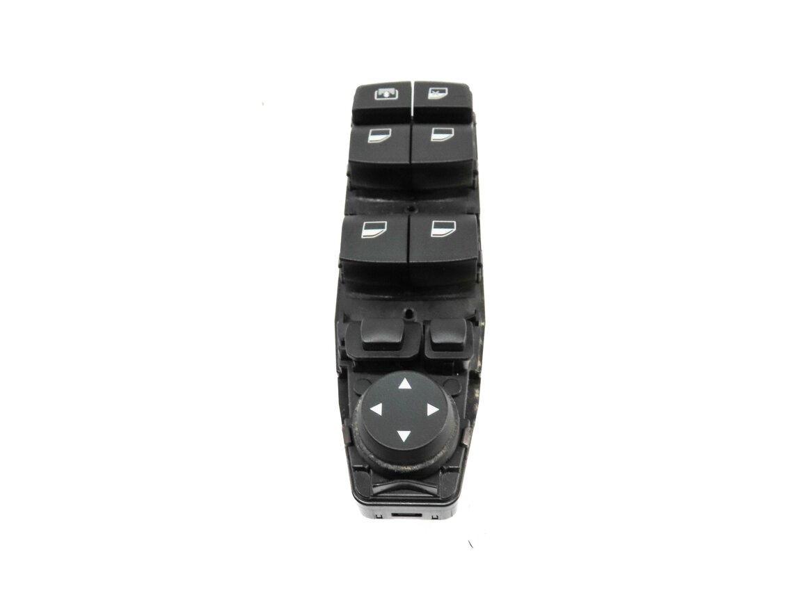 Thumbnail 3: 10-19 BMW 5 6 M5 M6 (F06 F10 F12 F13) LEFT DRIVER PFOLD WINDOW SWITCH w/ SHADE