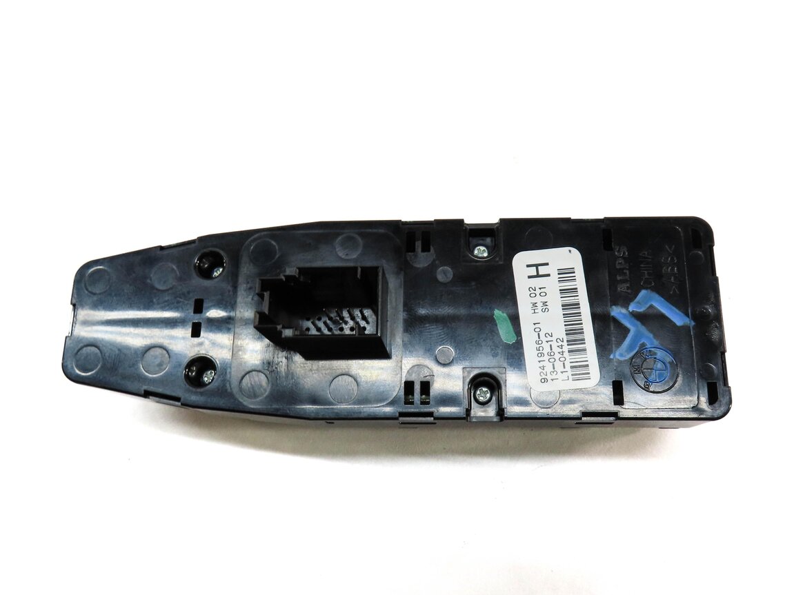 Thumbnail 4: 10-19 BMW 5 6 M5 M6 (F06 F10 F12 F13) LEFT DRIVER PFOLD WINDOW SWITCH w/ SHADE