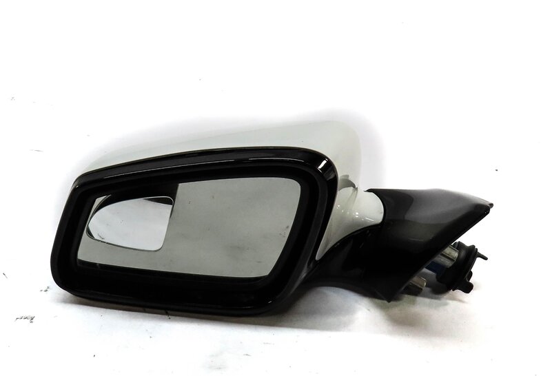 Thumbnail 4: 12-15 BMW 6 SERIES F06 LEFT DOOR MIRROR PFOLD HEAT CAMERA BLIND AUTODIM (WHITE)