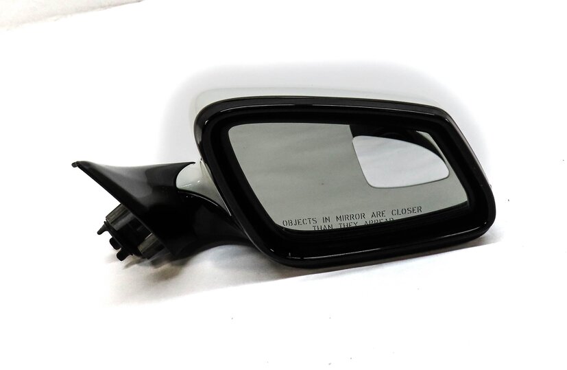 12-15 BMW 6 SERIES F06 RIGHT DOOR MIRROR PFOLD HEAT CAMERA BLIND AUTODIM (WHITE)