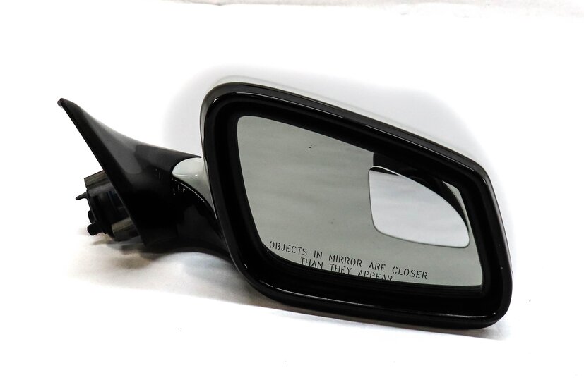 Thumbnail 4: 12-15 BMW 6 SERIES F06 RIGHT DOOR MIRROR PFOLD HEAT CAMERA BLIND AUTODIM (WHITE)
