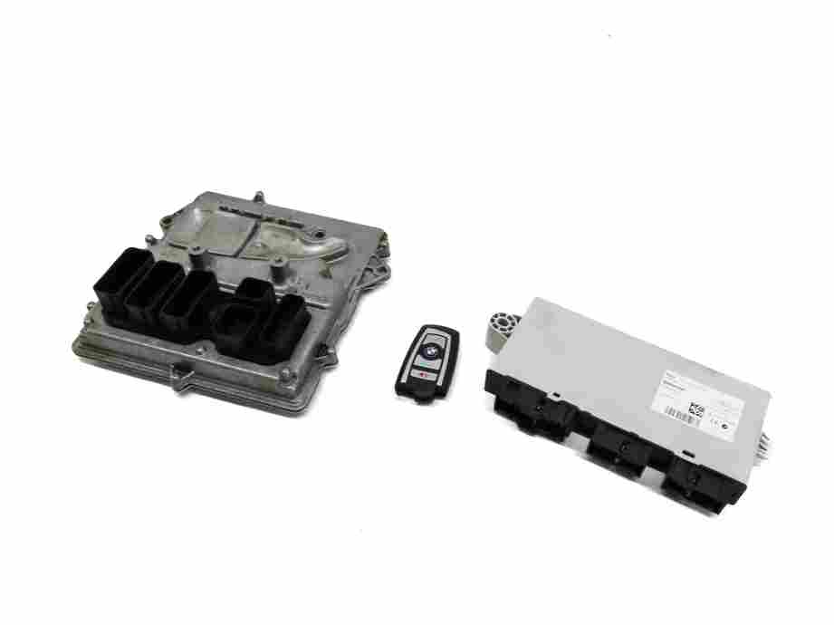 12-15 BMW 3 5 6 7 X3 F01 F06 F10 F30 ENGINE CONTROL MODULE IMMOBILIZER KEY SET