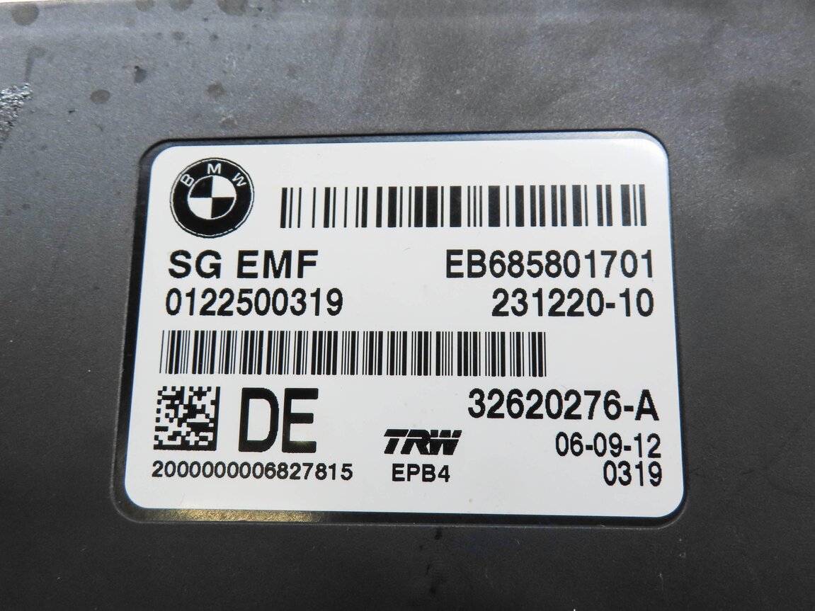 Thumbnail 4: 11-19 BMW 5 / 6 SERIES X3 X4 (F10 F06 F12 F25 F26) PARKING BRAKE CONTROL MODULE