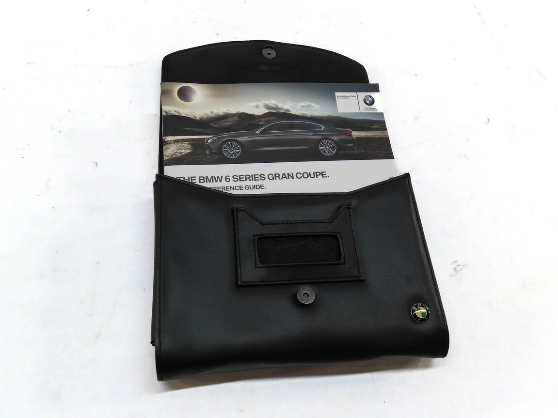 Thumbnail 10: 2013 BMW 640i GRAN COUPE (F06) OWNERS MANUAL SET 6 w/ CARRYING CASE
