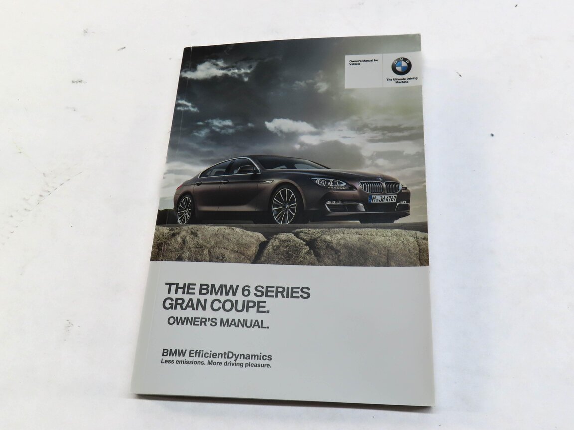Thumbnail 8: 2013 BMW 640i GRAN COUPE (F06) OWNERS MANUAL SET 6 w/ CARRYING CASE