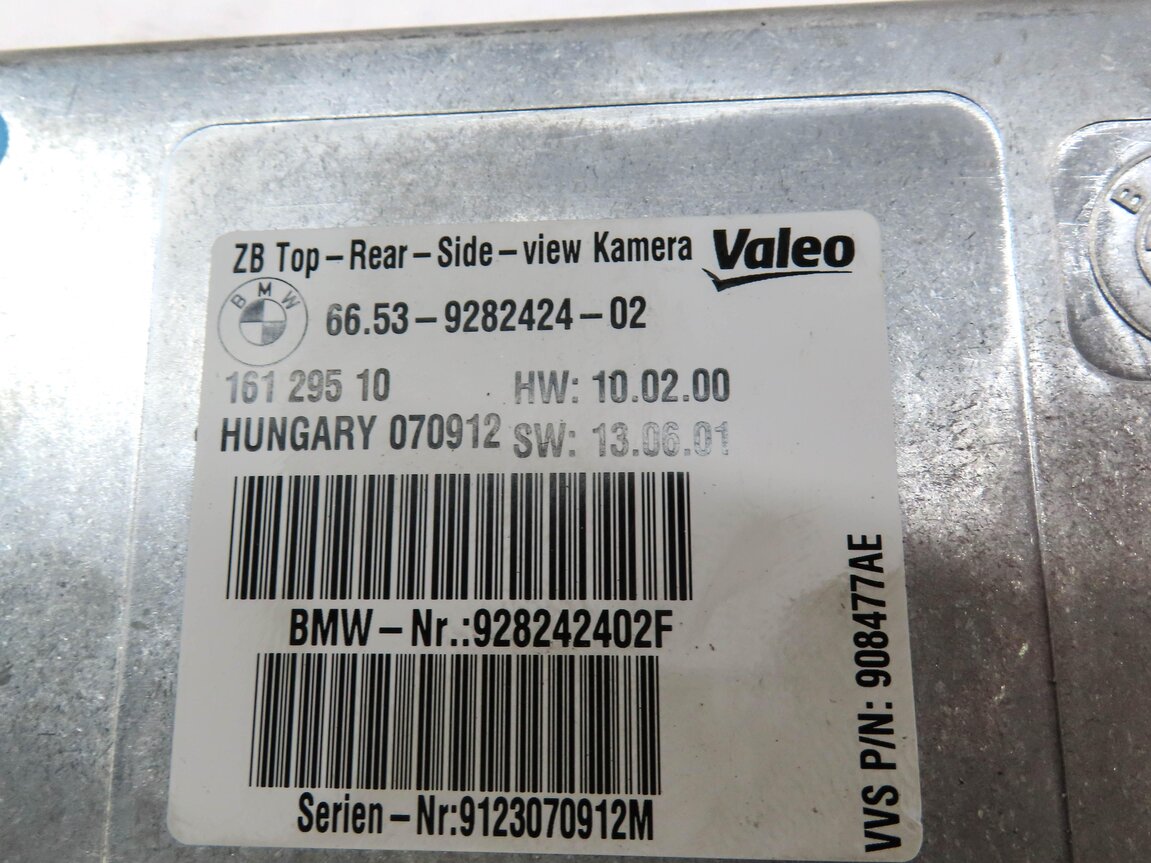 Thumbnail 4: 10-17 BMW 3 5 6 7 SERIES (F01 F07 F10 F12 F30) SURROUND SIDE VIEW CAMERA MODULE