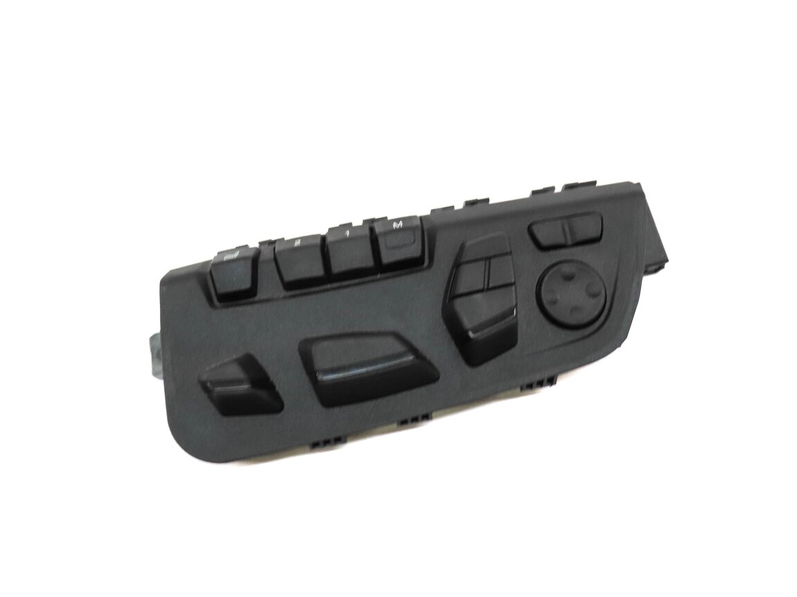 2013 BMW 640i GRAN COUPE (F06) FRONT LEFT DRIVER SEAT ADJUST SWITCH w/ LUMBAR