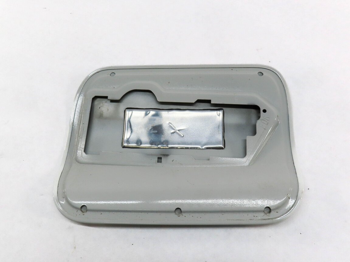 Thumbnail 4: 13-19 BMW 640i 650i M6 (F06) GRAN COUPE FUEL TANK DOOR LID COVER TRIM (WHITE)