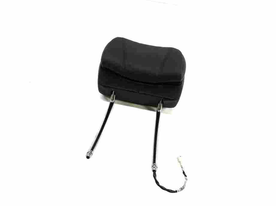 12-19 BMW 6 SERIES (F06 F12 F13) FRONT LEFT DRIVER SEAT HEADREST (BLACK LEATHER)