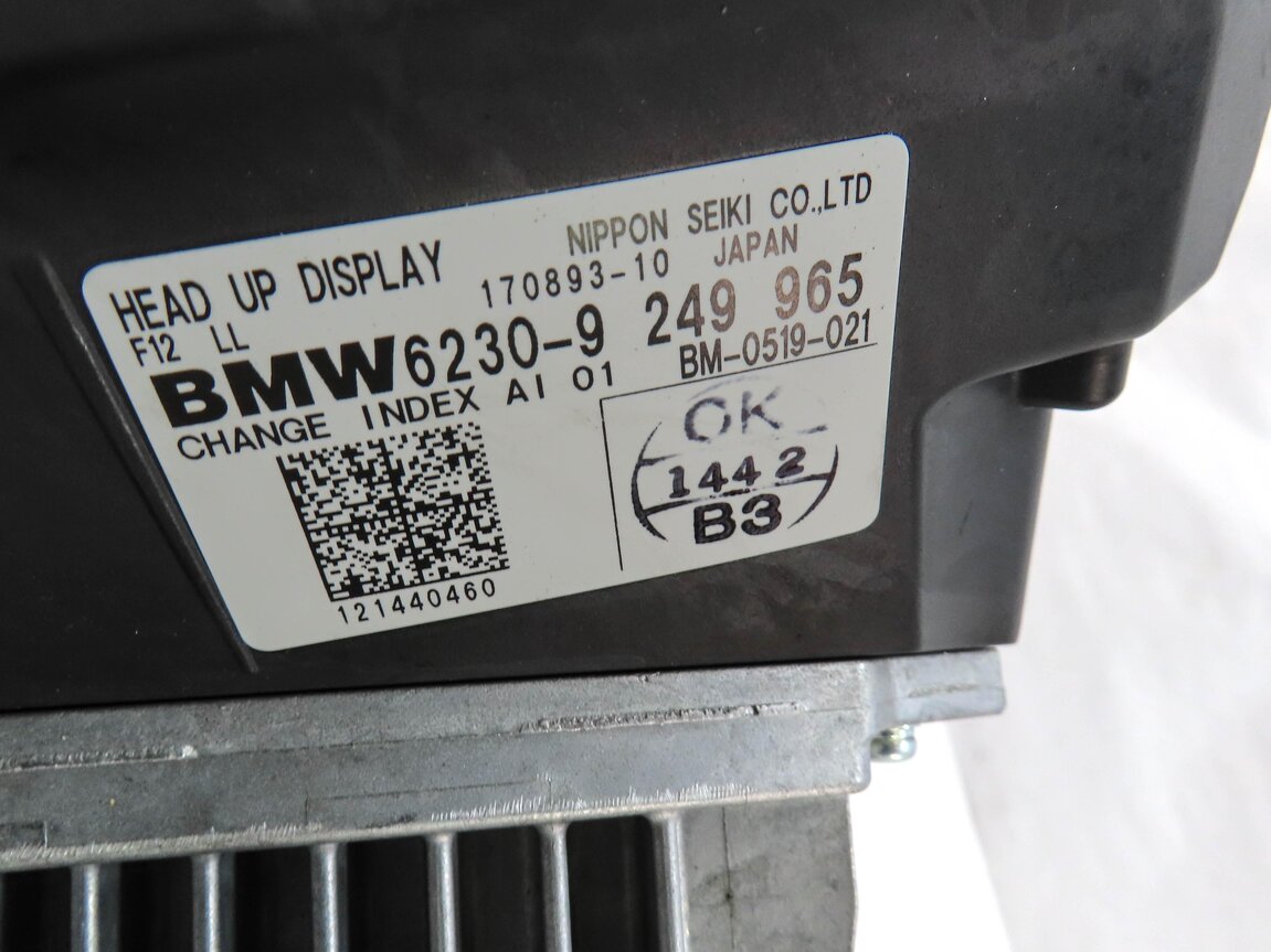 Thumbnail 5: 2012-2019 BMW 640i 650i M6 ///M (F06 F12 F13) HUD HEADS UP DISPLAY PROJECTOR