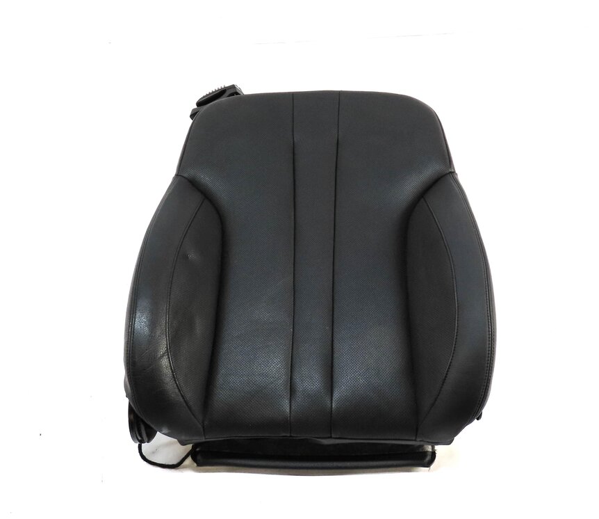 2013 BMW 640i GRAN COUPE (F06) FRONT RIGHT UPPER SEAT CUSHION w/ HEAT VENT BLACK