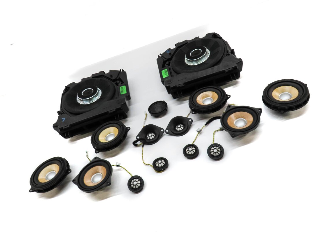 Thumbnail 3: 2013 BMW 640i GRAN COUPE F06 FRONT REAR LEFT RIGHT BANG & OLUFSEN SPEAKER SET15