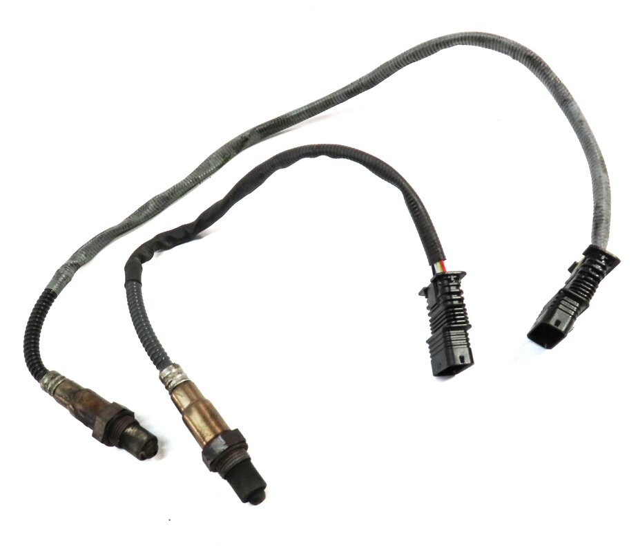 Thumbnail 3: 2013 BMW 640i GRAN COUPE F06 3.0L TURBO 3.0T N55 PRE POST CAT OXYGEN SENSOR SET2