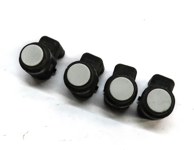 2013 BMW 640i GRAN COUPE F06 REAR PARK DISTANCE PDC SENSOR SET 4 (ALPINE WHITE)