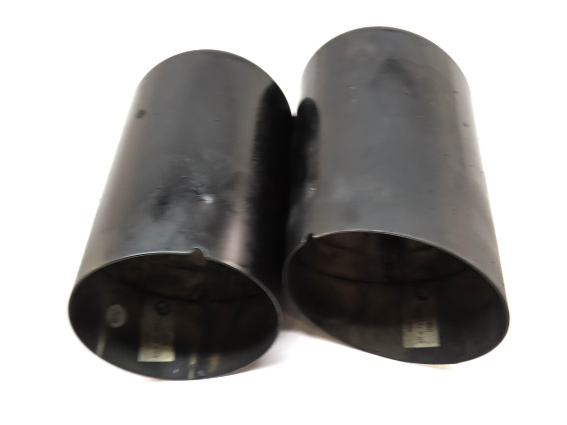 Thumbnail 4: 12-15 BMW 640i (F06 F13) 3.0L TURBO REAR LEFT & RIGHT EXHAUST MUFFLER TIP SET 2