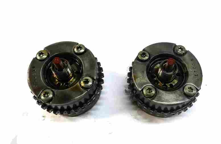 Thumbnail 2: 12-20 MERCEDES ML CL E G GL S SL CLASS 4.6L RIGHT CYLINDER HEAD TIMING GEAR SET2