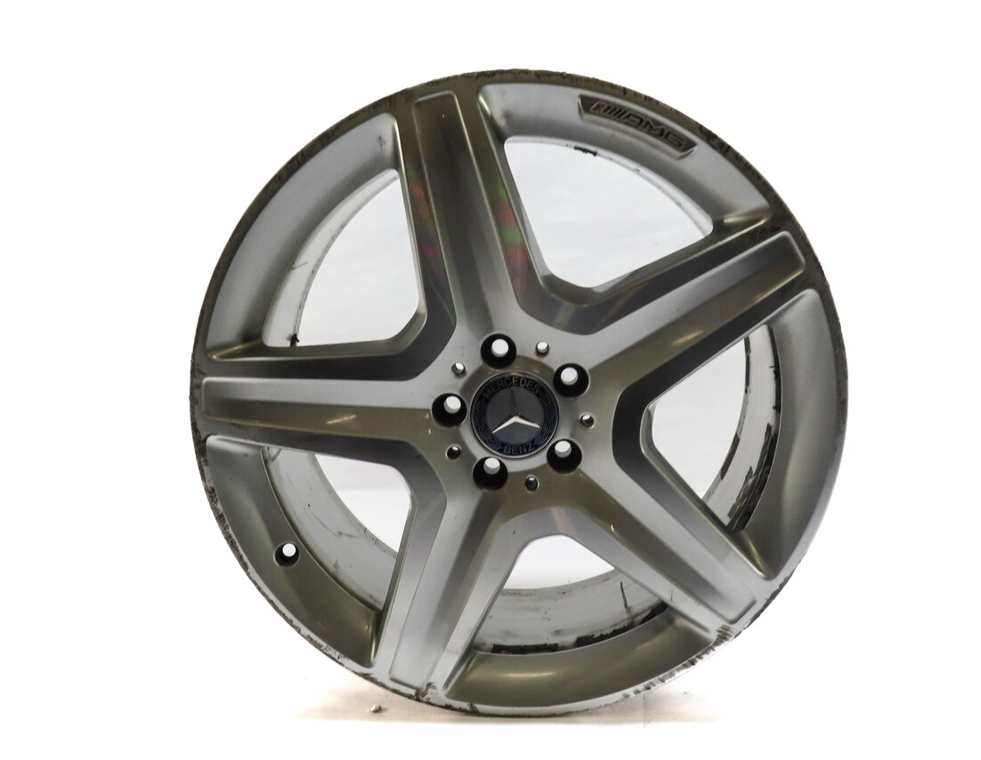 Thumbnail 2: 2013-2019 MERCEDES ML GLE (W166) 20x9 INCH 5 SPOKE ALUMINUM ALLOY WHEEL RIM