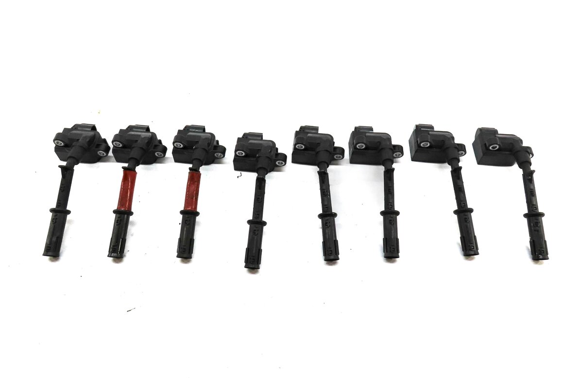 Thumbnail 3: 2012-2015 MERCEDES BENZ GL450 GL550 ML350 ML550 (W166 X166) IGNITION COIL SET 8