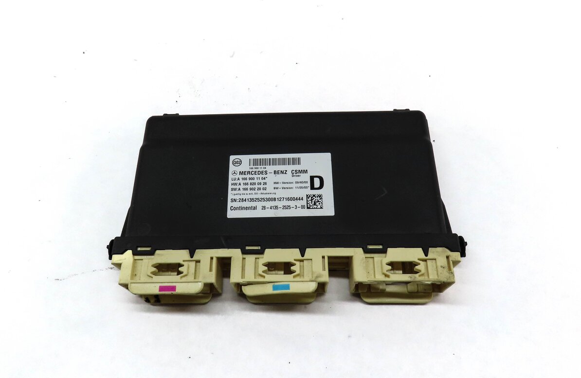 Thumbnail 3: 2013 MERCEDES ML550 (W166) FRONT LEFT DRIVER SEAT CONTROL MODULE 1669001104