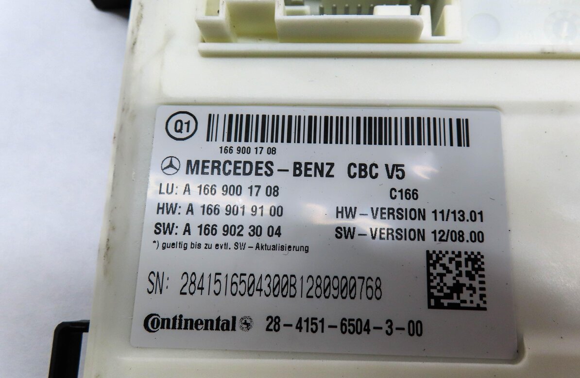 Thumbnail 4: 13 MERCEDES ML GL (W166 X166) FRONT SIGNAL ACQUISITION CONTROL MODULE SAM