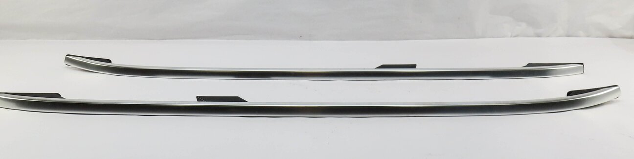 Thumbnail 2: 2013 MERCEDES ML550 W166 LEFT & RIGHT ROOF RACK RAIL SET 2 SILVER FRONT TO BACK