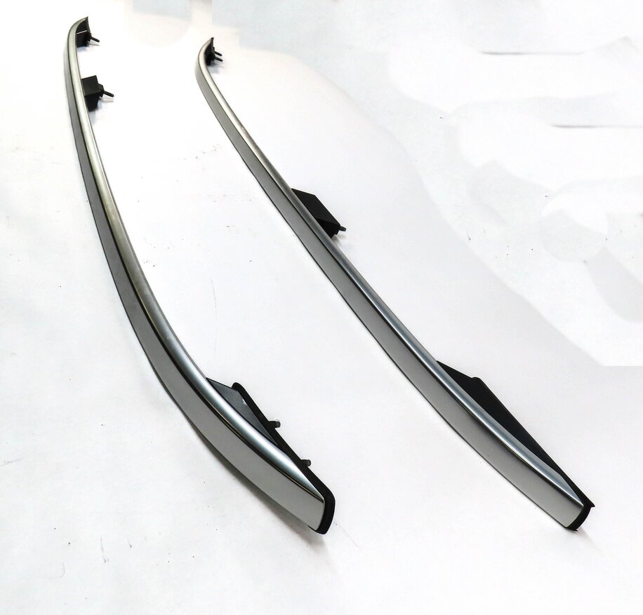 Thumbnail 3: 2013 MERCEDES ML550 W166 LEFT & RIGHT ROOF RACK RAIL SET 2 SILVER FRONT TO BACK