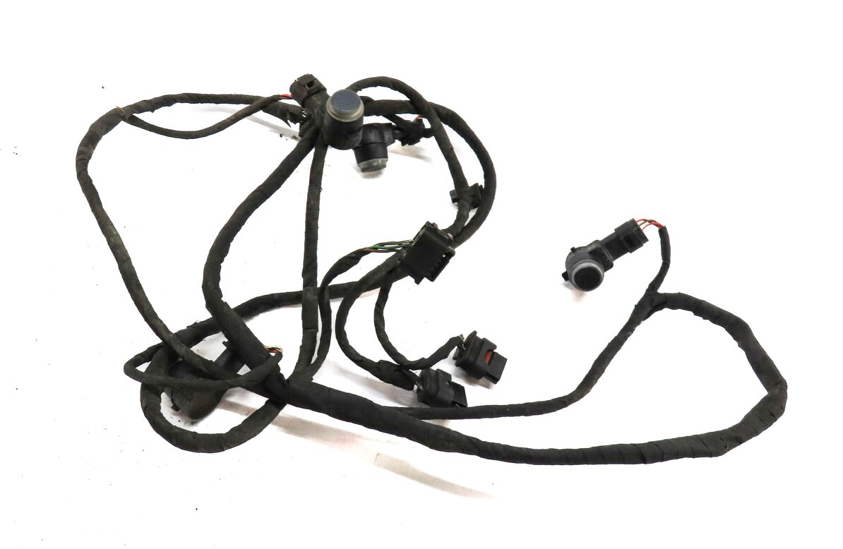 2013 MERCEDES ML550 (W166) REAR PARK ASSIST PDC SENSOR SET4 (GRAY) w/ HARNESS