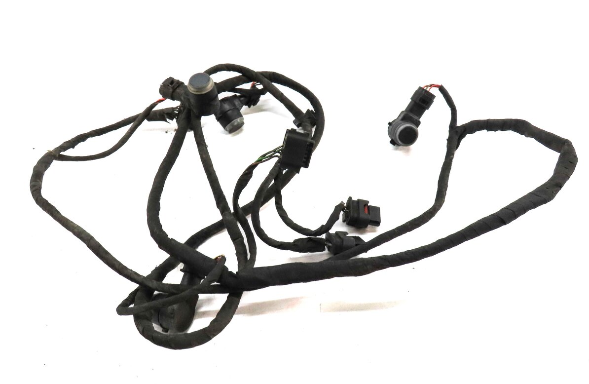 Thumbnail 2: 2013 MERCEDES ML550 (W166) REAR PARK ASSIST PDC SENSOR SET4 (GRAY) w/ HARNESS