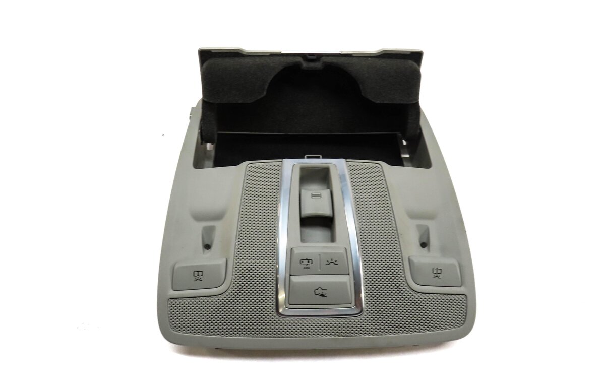 Thumbnail 5: 2013 MERCEDES ML550 (W166) FRONT CENTER ROOF DOME LIGHT w/ BUTTONS (GRAY)