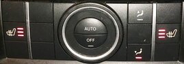 Thumbnail 2: 12-13 GL ML (W166 X166) REAR A/C HEATER TEMPERATURE CLIMATE CONTROL PANEL
