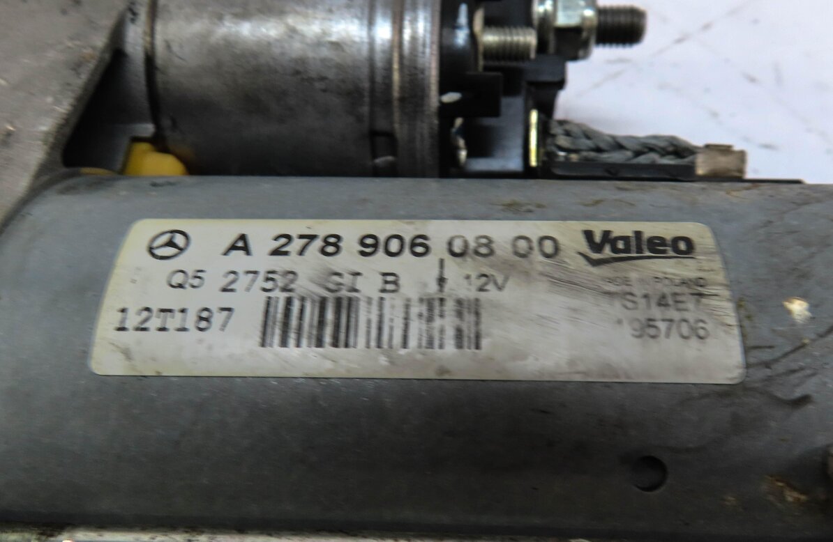 Thumbnail 6: 2011-2014 MERCEDES CL63 E550 GL450 GL550 ML550 S550 SL550 CLS550 - STARTER MOTOR