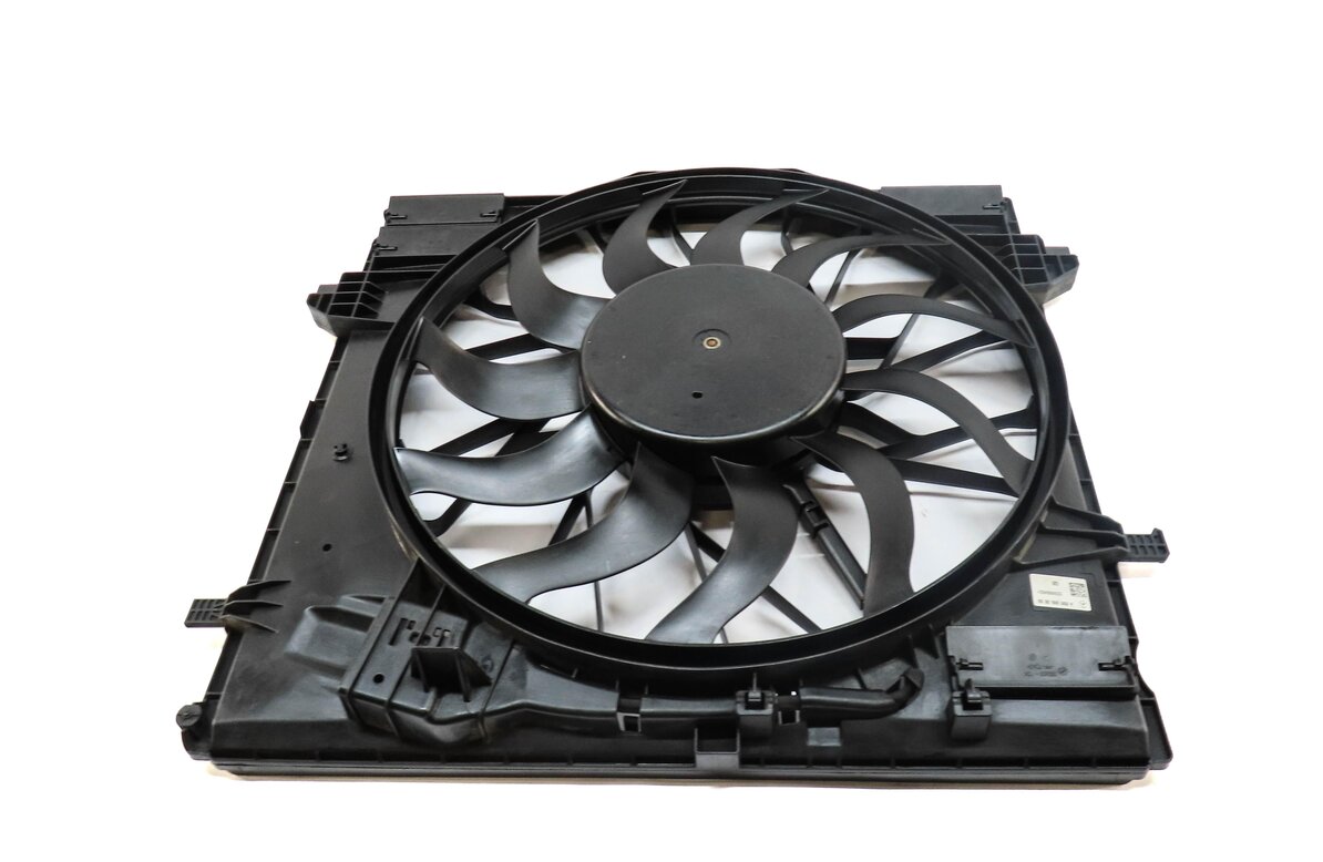 Thumbnail 3: 13-19 MERCEDES GL GLE GLS ML (W166 X166) 600w RADIATOR COOLING FAN (TOW PACKAGE)