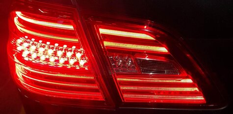 Thumbnail 2: 2012-2015 MERCEDES ML CLASS (W166) LEFT REAR INNER LED TAILLIGHT LIGHT LAMP