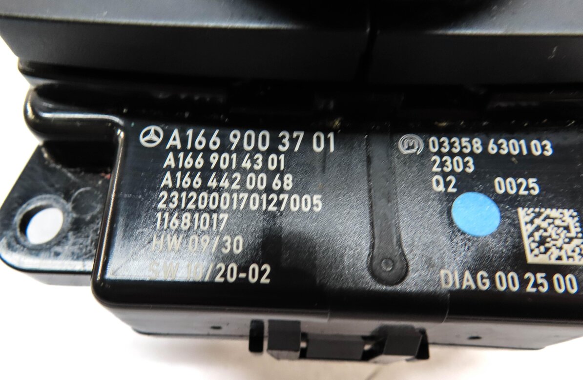 Thumbnail 6: 2012-2013 MERCEDES G550 GL350 GL450 GL550 ML350 ML550 (W166 X166) RADIO GPS KNOB