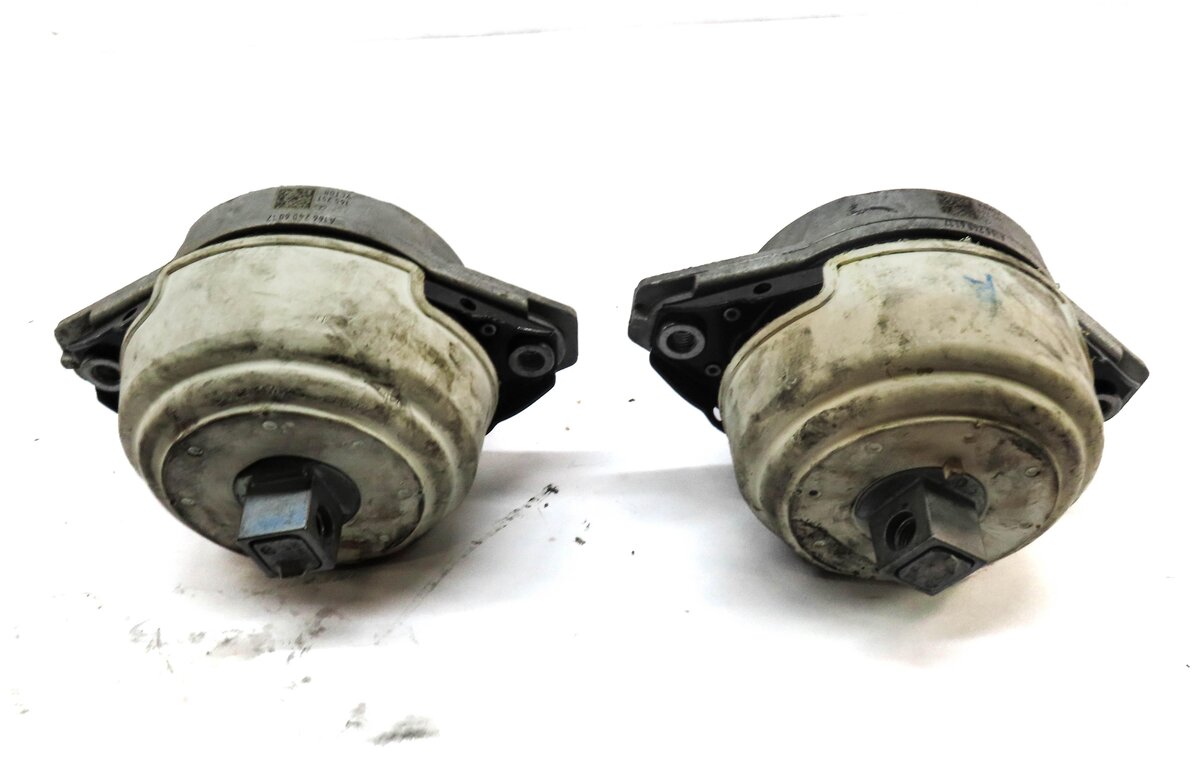 Thumbnail 3: 2013 MERCEDES ML550 (W166) 4.6L TURBO M278 LEFT & RIGHT ENGINE MOTOR MOUNT SET 2