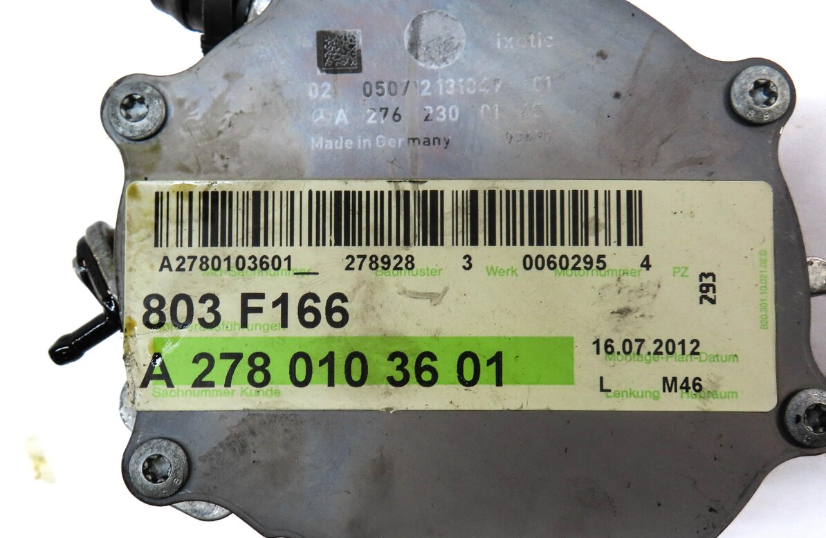 Thumbnail 5: 11-20 MERCEDES CL550 GL450 GL550 ML350 ML550 S400 S550 S600 SL550 - VACUUM PUMP