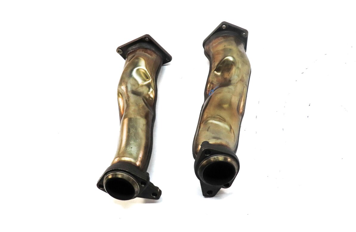 Thumbnail 3: 2013 MERCEDES ML550 (W166) 4.6L TURBO M278 ENGINE EXHAUST MANIFOLD PIPE SET 2