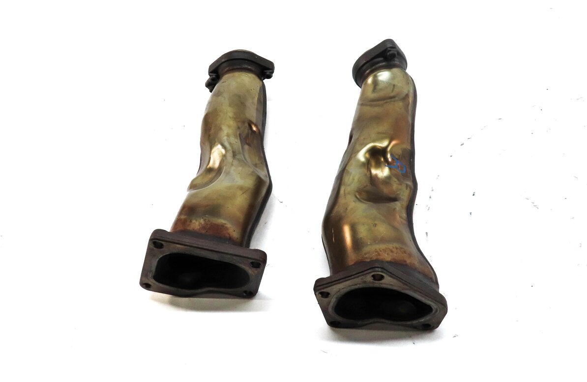 Thumbnail 4: 2013 MERCEDES ML550 (W166) 4.6L TURBO M278 ENGINE EXHAUST MANIFOLD PIPE SET 2