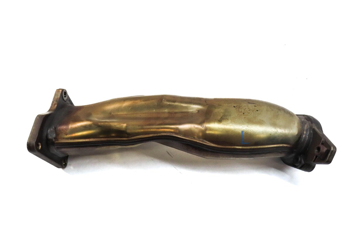 Thumbnail 5: 2013 MERCEDES ML550 (W166) 4.6L TURBO M278 ENGINE EXHAUST MANIFOLD PIPE SET 2