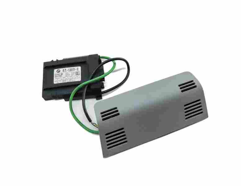 13 MERCEDES ML550 (W166) ANTI THEFT SECURITY ALARM CONTROL MODULE w/TRIM (GRAY)