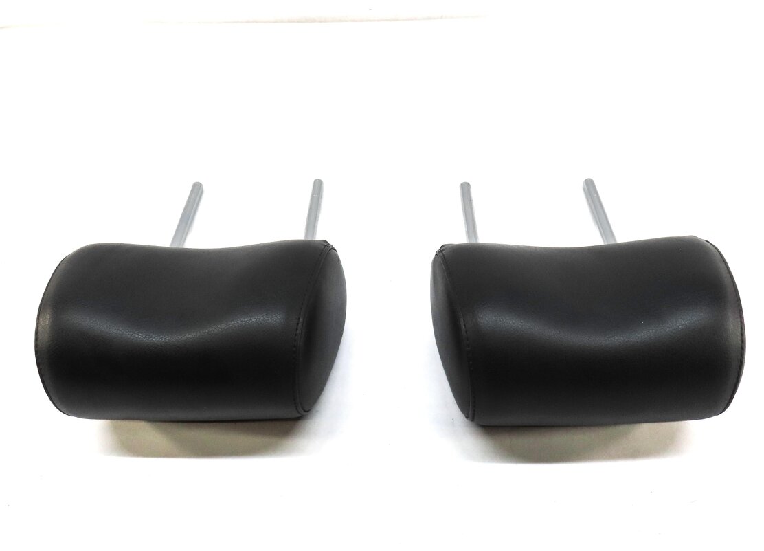 Thumbnail 3: 08-13 AUDI A3 A6 Q7 S6 (8P C6 4L) FRONT LEFT & RIGHT SEAT HEADREST SET (BLACK)