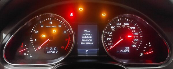 Thumbnail 2: 13-15 AUDI Q7 (4L) 3.0L CTWB SUPERCHARGED ENGINE BCM IMMOBILIZER MODULE KEY SET