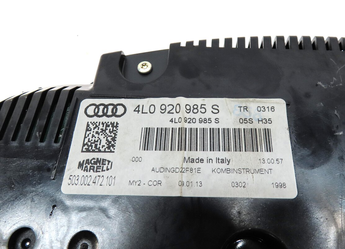 Thumbnail 20: 13-15 AUDI Q7 (4L) 3.0L CTWB SUPERCHARGED ENGINE BCM IMMOBILIZER MODULE KEY SET