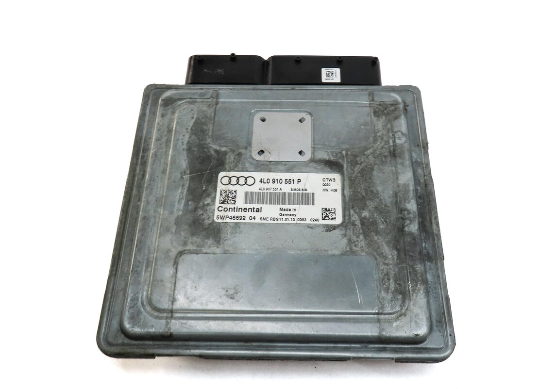 Thumbnail 9: 13-15 AUDI Q7 (4L) 3.0L CTWB SUPERCHARGED ENGINE BCM IMMOBILIZER MODULE KEY SET