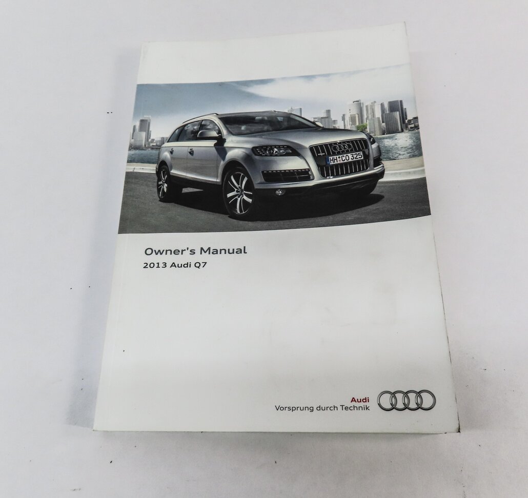 Thumbnail 10: 2013 AUDI Q7 (4L) VEHICLE OWNERS MANUAL SET 7 w/ CARRYING CASE (BLACK)