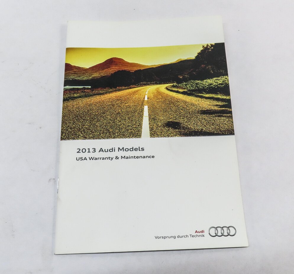 Thumbnail 7: 2013 AUDI Q7 (4L) VEHICLE OWNERS MANUAL SET 7 w/ CARRYING CASE (BLACK)