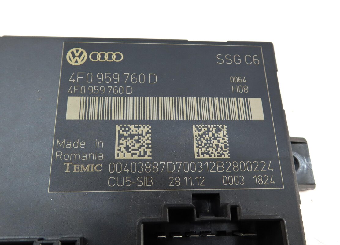 Thumbnail 4: 2005-2015 AUDI A6 S6 Q7 (C6 4L) LEFT FRONT DRIVER MEMORY SEAT CONTROL MODULE